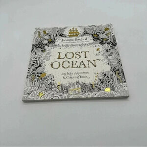 Lost Ocean: An Inky Adventure and Coloring Book for Adults by Johanna Basford